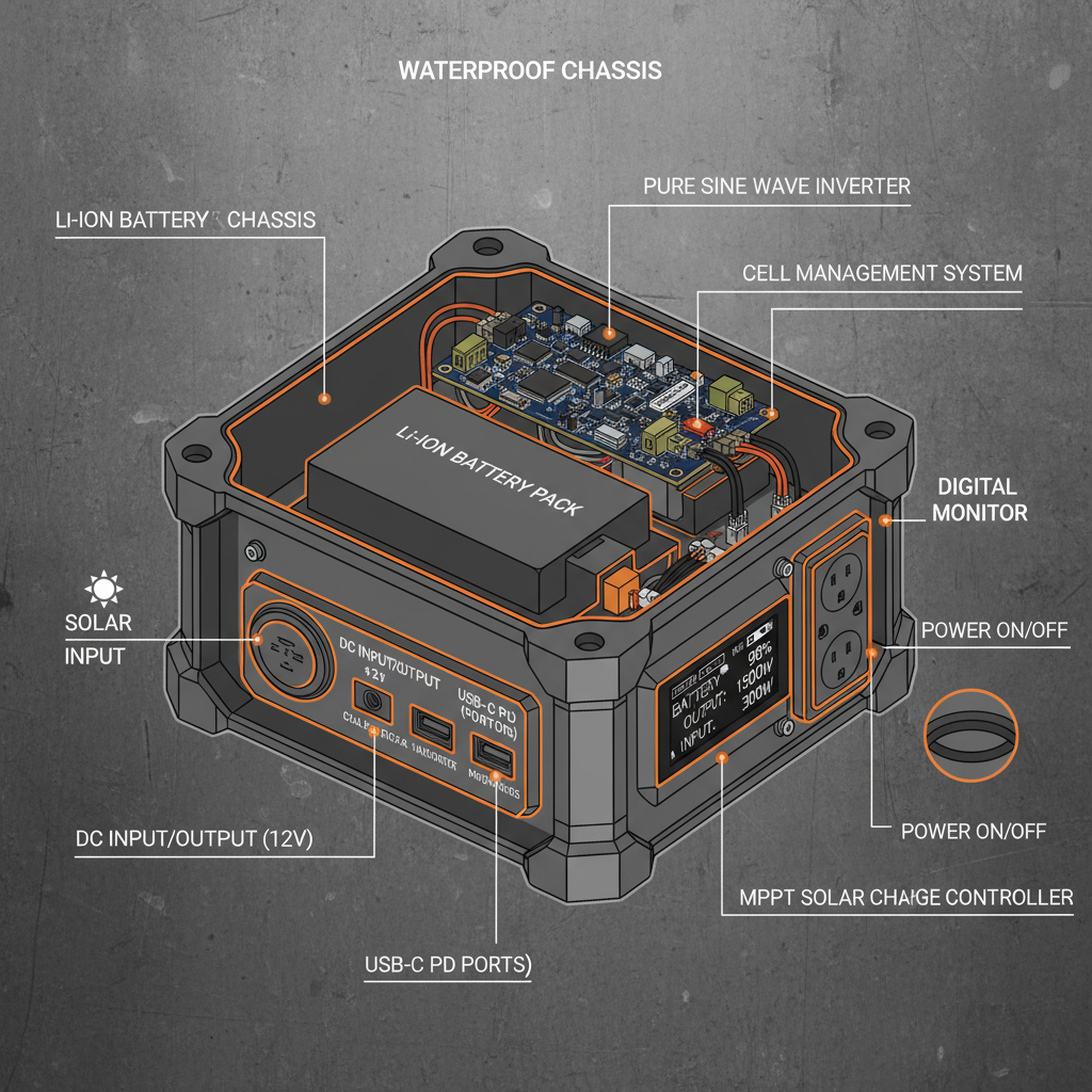 Comprehensive Guide to Waterproof Portable Power Stations for Outdoor Adventures