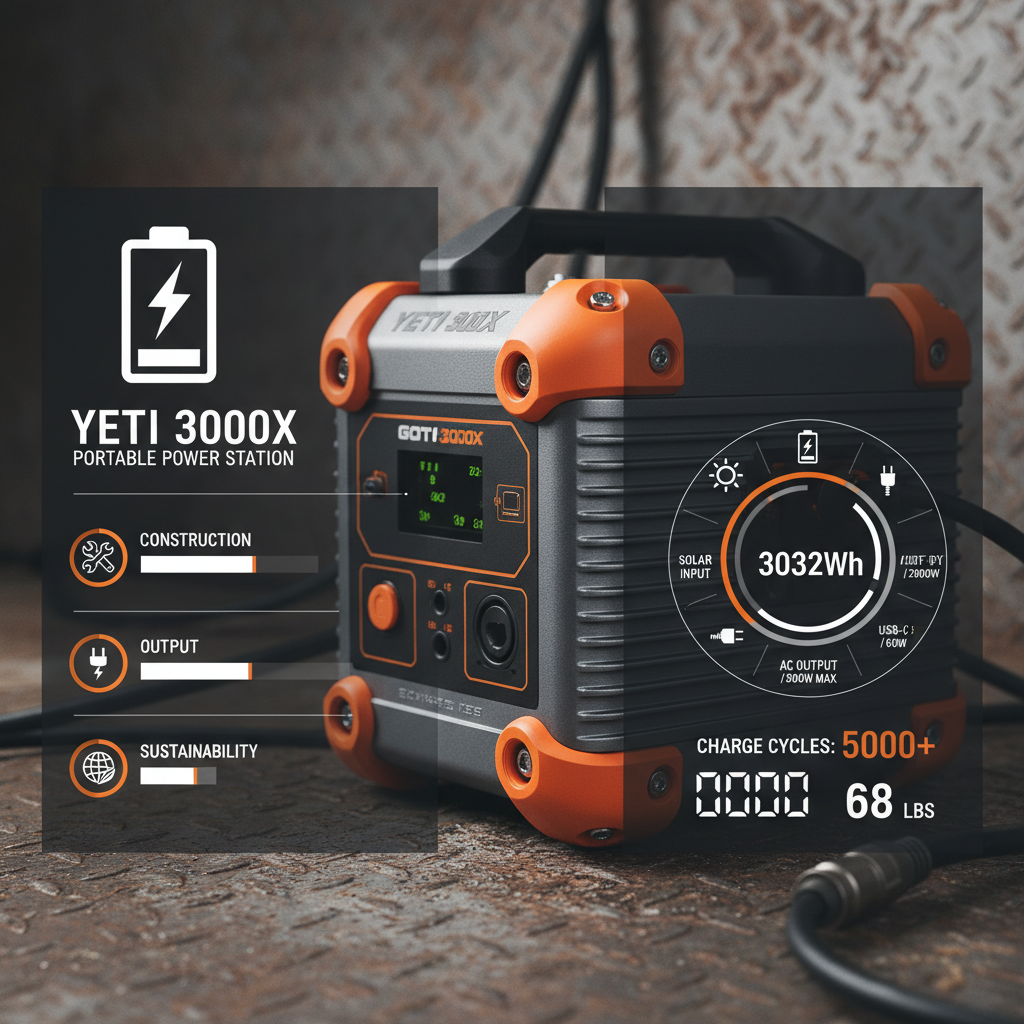 Yeti 3000X Portable Power Station A Comprehensive Guide To Reliable Power