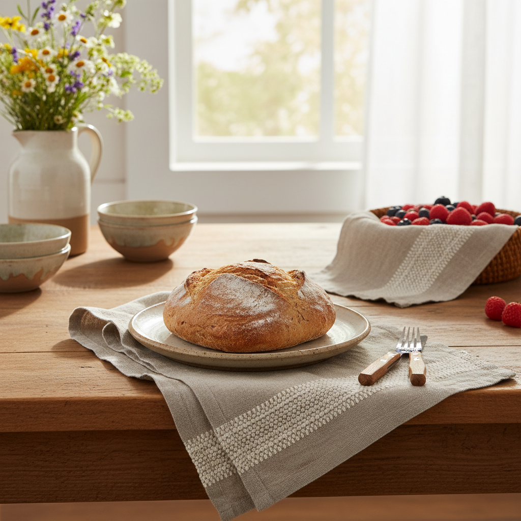 Enhance Your Table Setting with Elegant Linen Napkins with Border