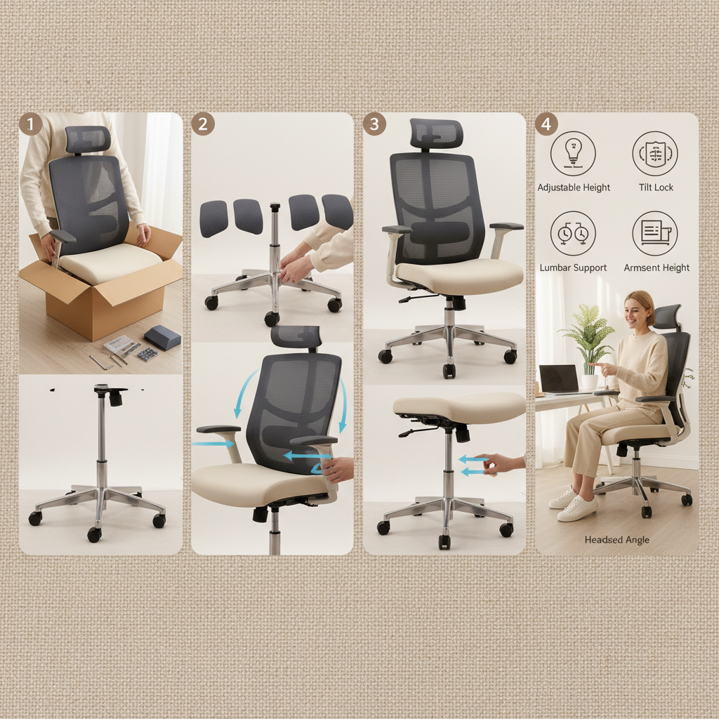 Invest in Employee Wellbeing with Office Chair Ergonomic Modern Company Solutions