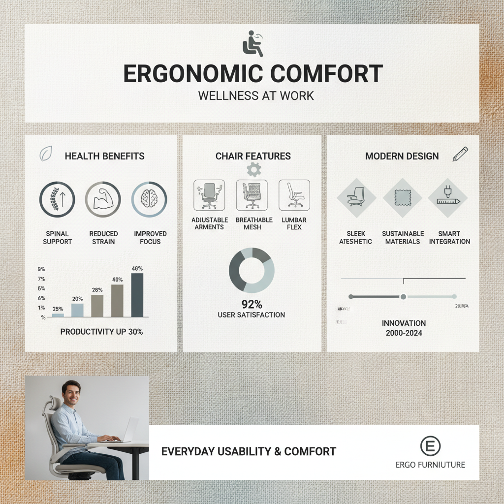 Invest in Employee Wellbeing with Office Chair Ergonomic Modern Company Solutions