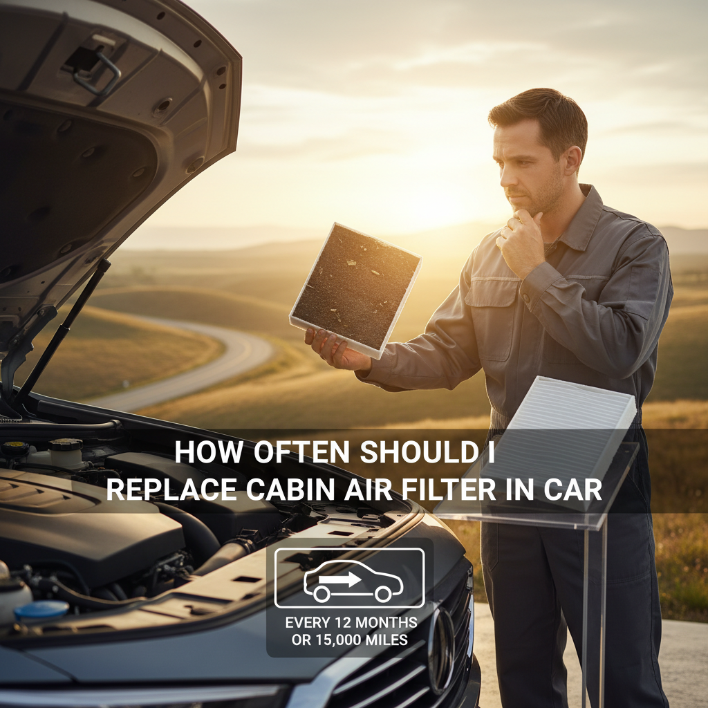 How Often Should I Replace Cabin Air Filter in Car For Optimal Health