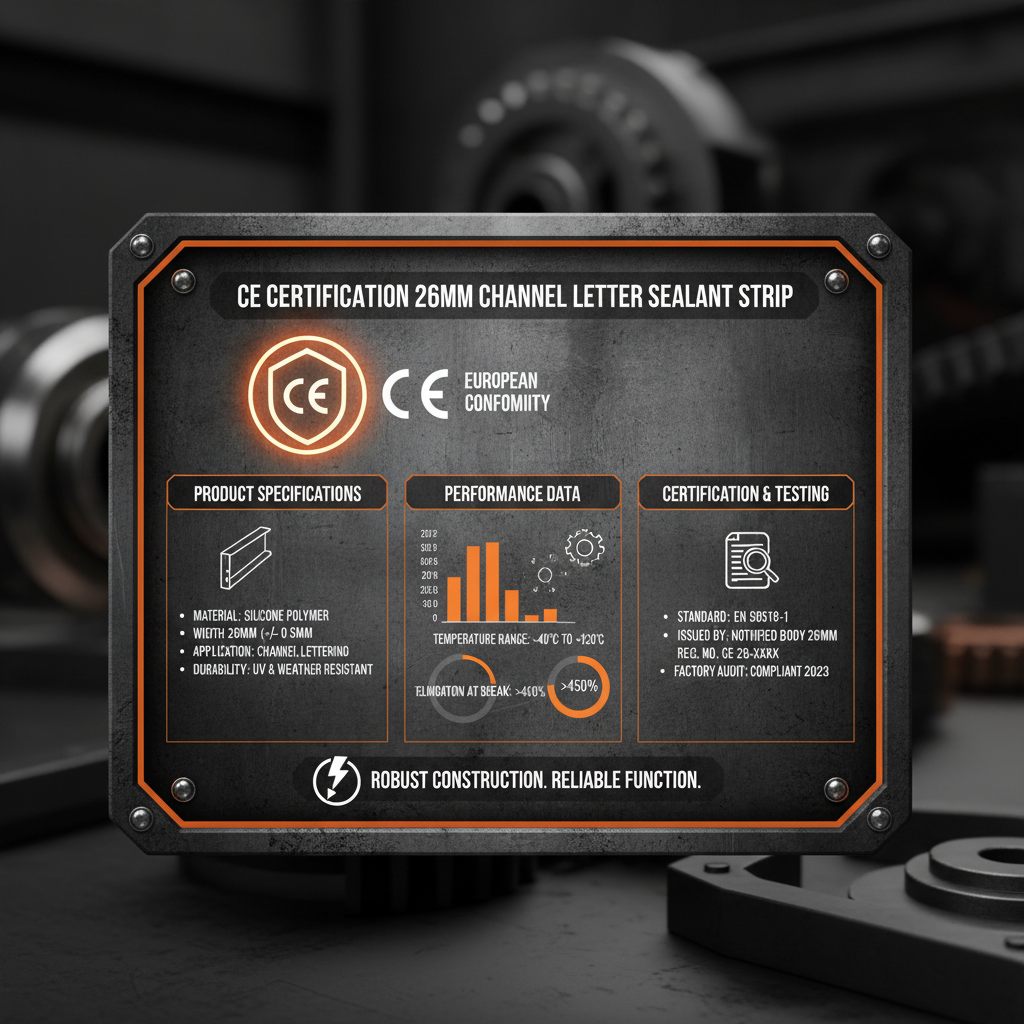 CE Certification for 26mm Channel Letters Navigating European Signage Standards