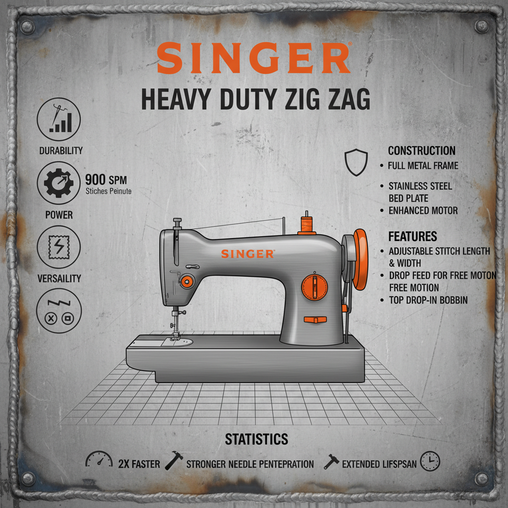Singer Heavy Duty Zig Zag Sewing Machine A Comprehensive Guide
