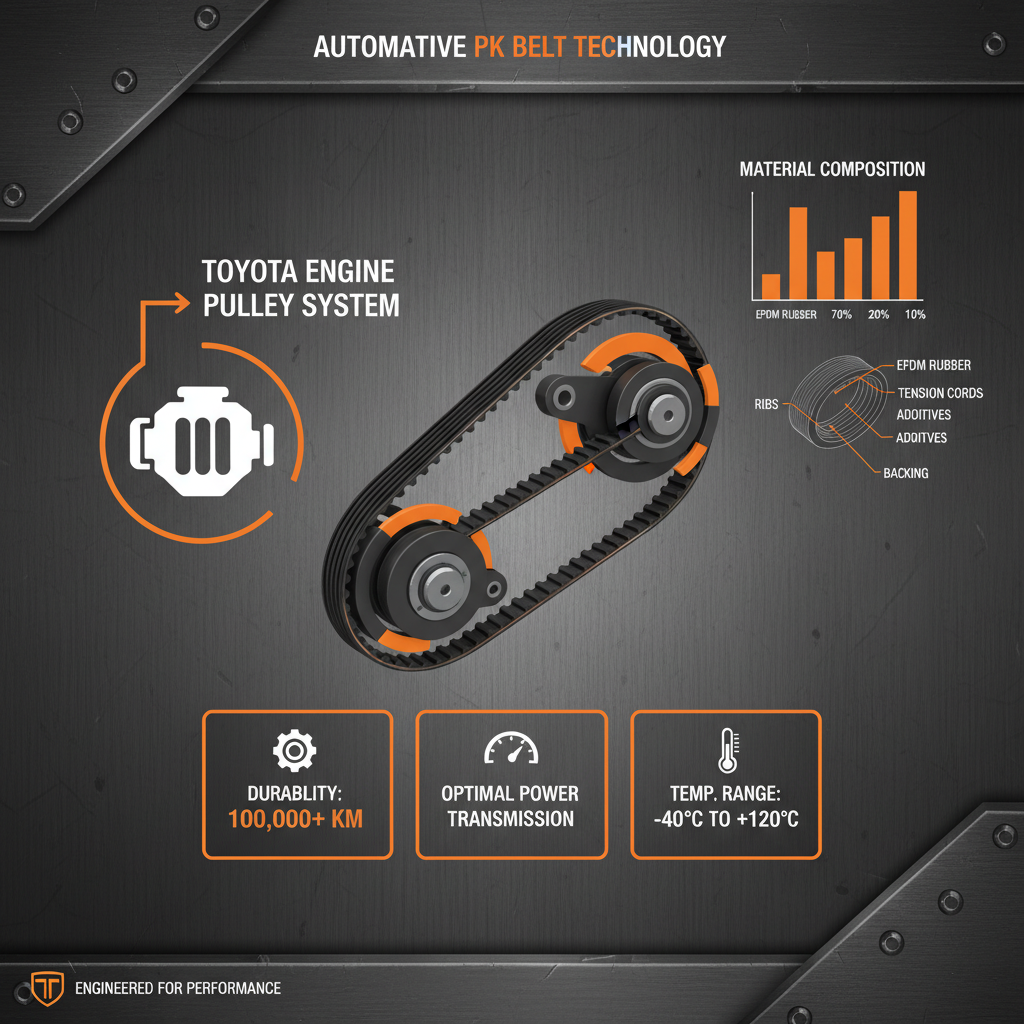 Comprehensive Guide to Choosing the Right PK Belt for Toyota Vehicles