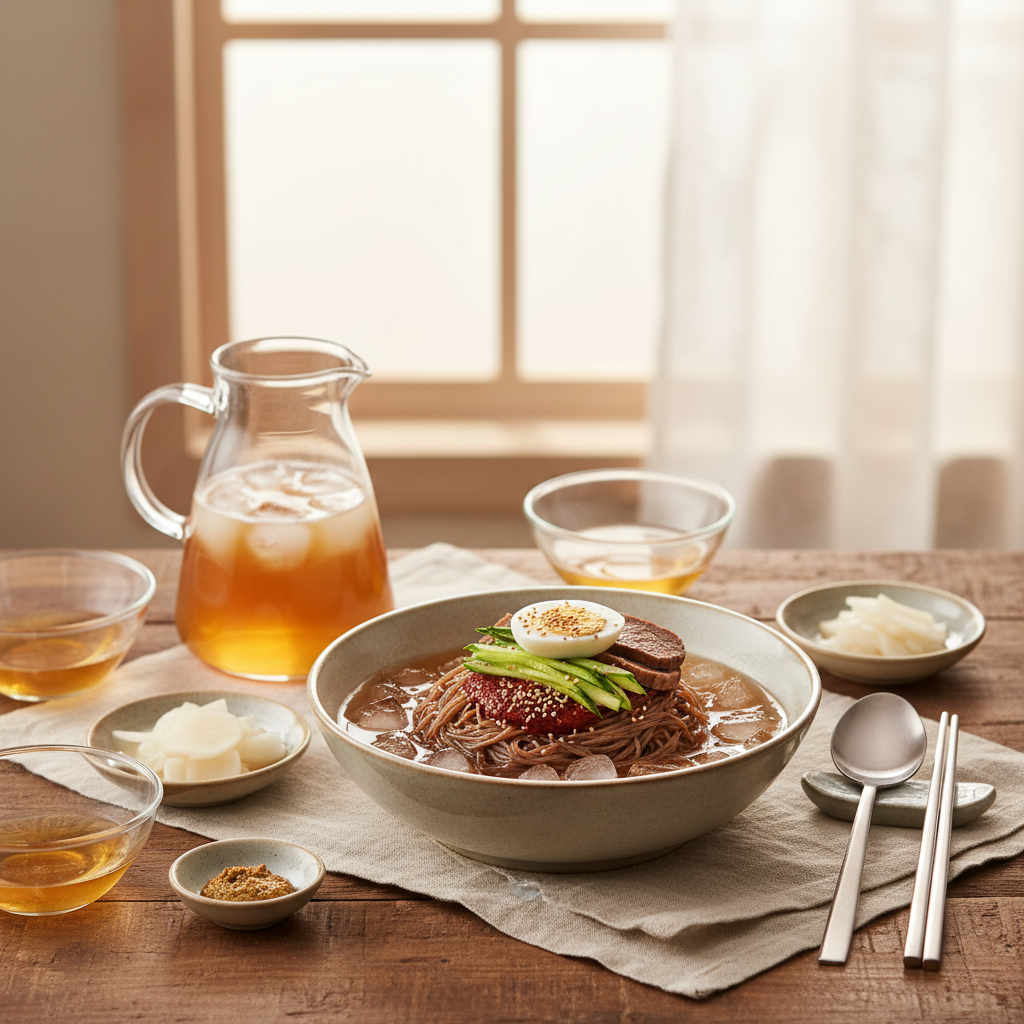 Discover the Refreshing World of Korean Naeng Myun and JX Noodles