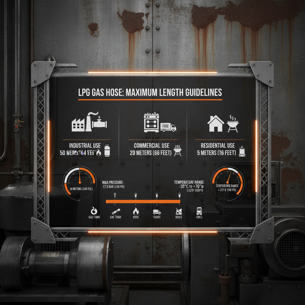 Understanding LPG Gas Hose Maximum Length for Safe and Efficient Usage