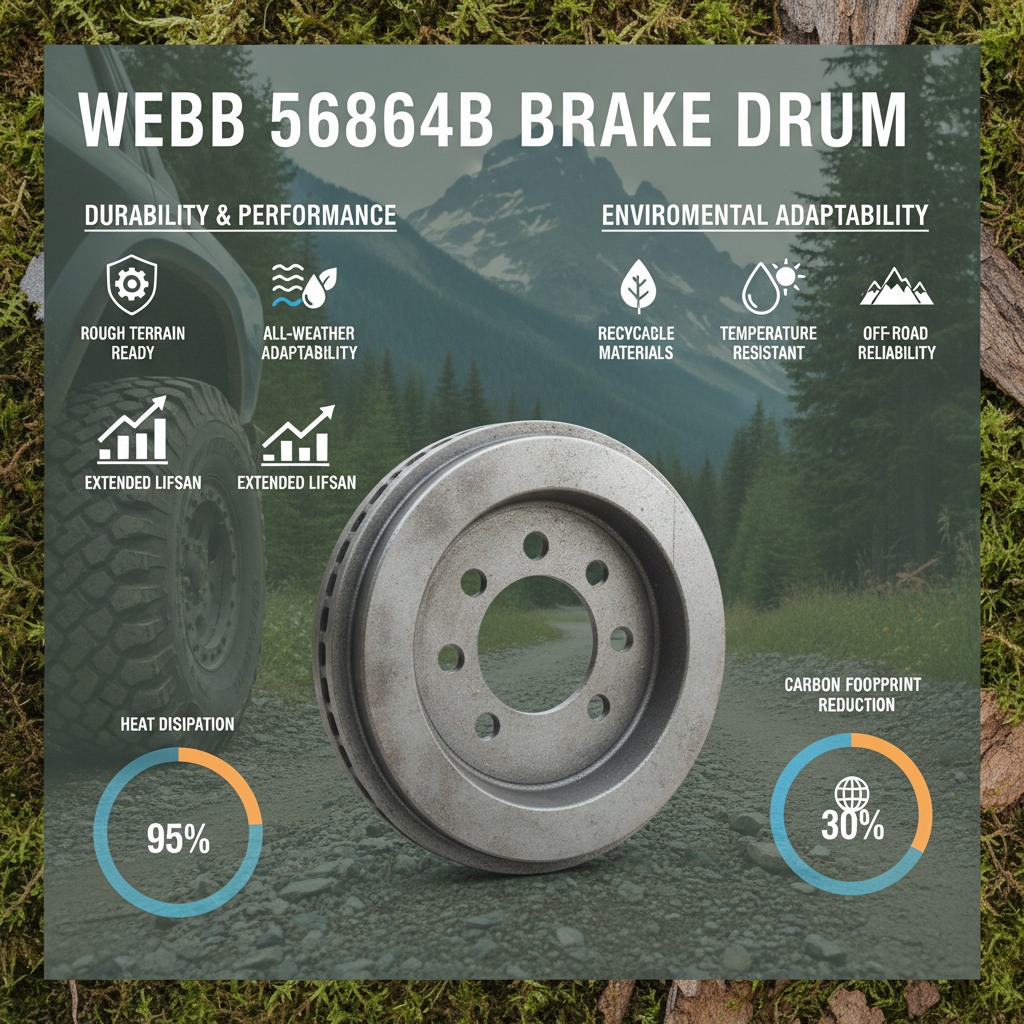 Comprehensive Guide to the Webb 56864B Brake Drum for Trailer Applications