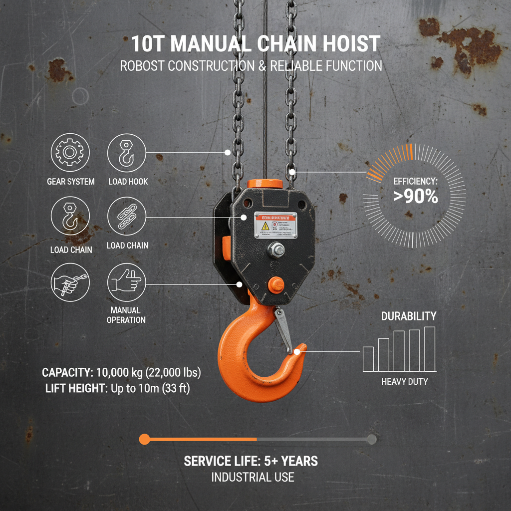 Maximize Lifting Efficiency with a Robust 10t Chain Hoist System