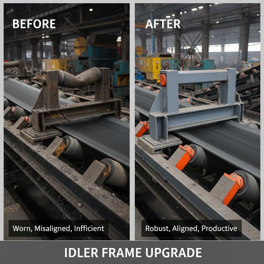 Understanding the Critical Role of the Idler Frame in Conveyor Systems