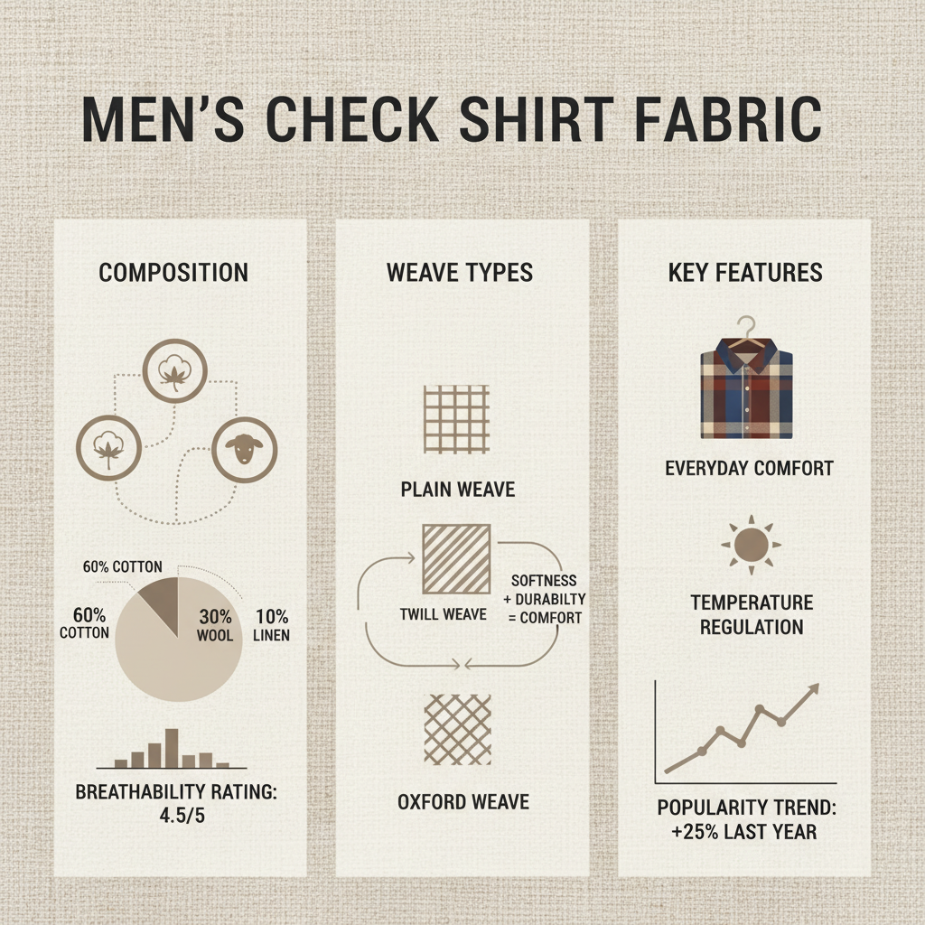 Comprehensive Guide to Choosing the Best Mens Check Shirt Fabric