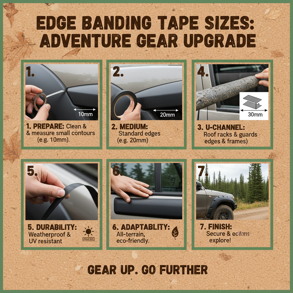 Comprehensive Guide to Edge Banding Tape Sizes for Furniture Projects