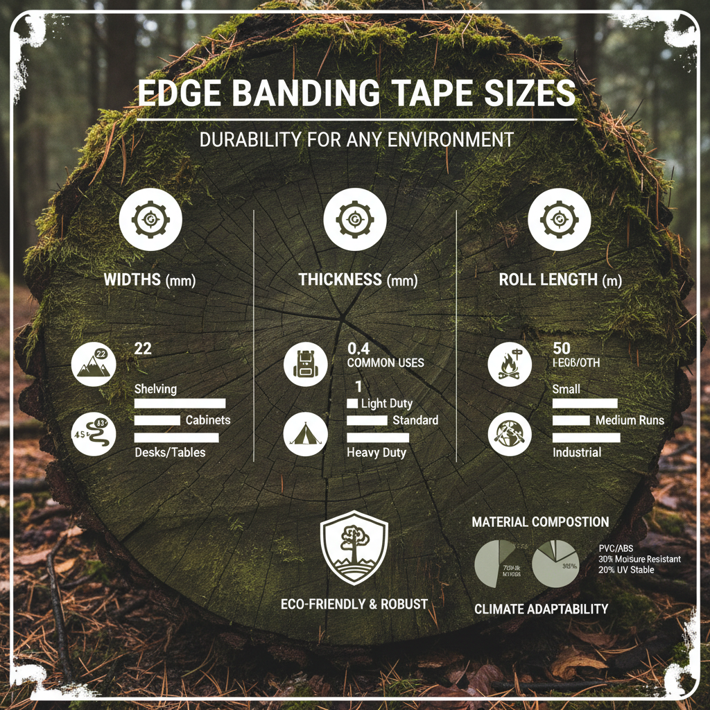 Comprehensive Guide to Edge Banding Tape Sizes for Furniture Projects