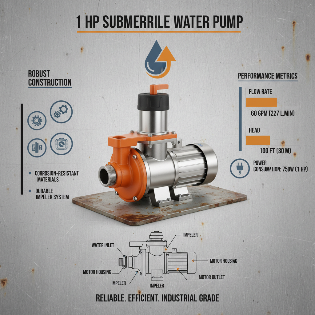 Choosing the Right 1hp Water Pump Submersible for Your Needs