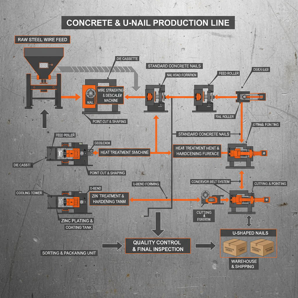 Exploring the Landscape of a Reliable Concrete Nail Factory for Construction