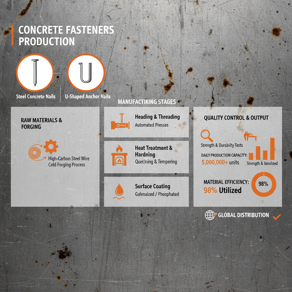Exploring the Landscape of a Reliable Concrete Nail Factory for Construction