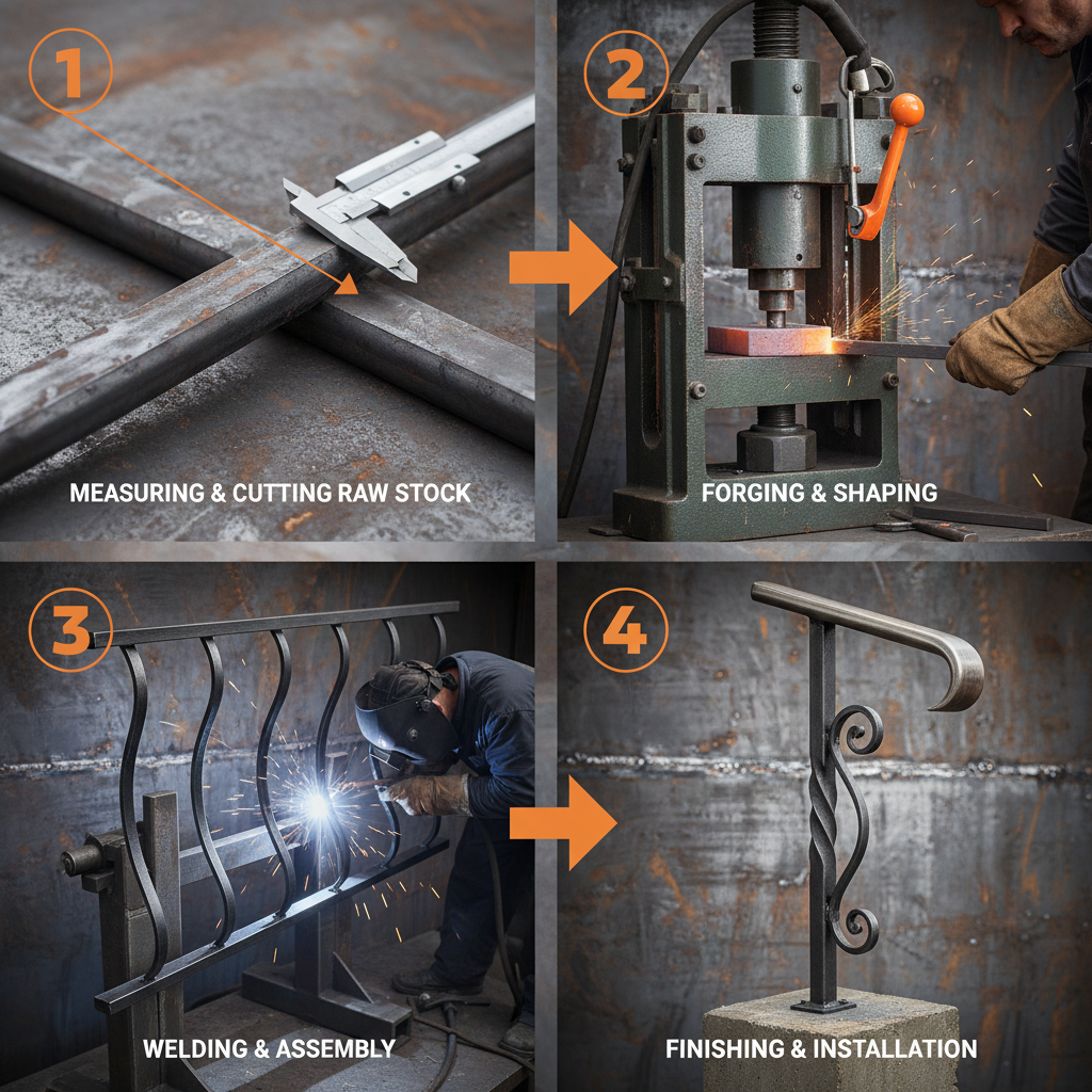 Comprehensive Guide to Durable and Beautiful Wrought Iron Railing Parts