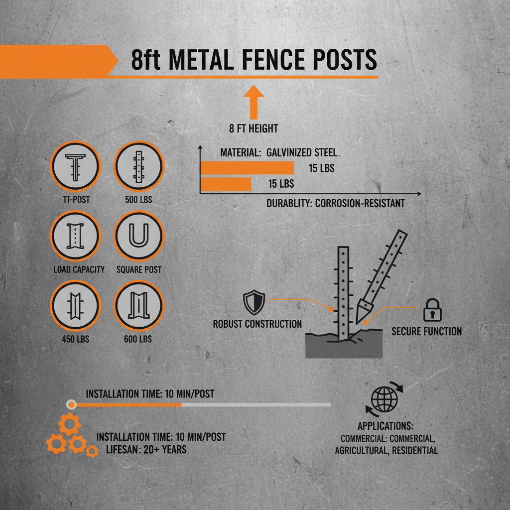 Choosing Durable 8ft Metal Fence Posts for Long Lasting Security