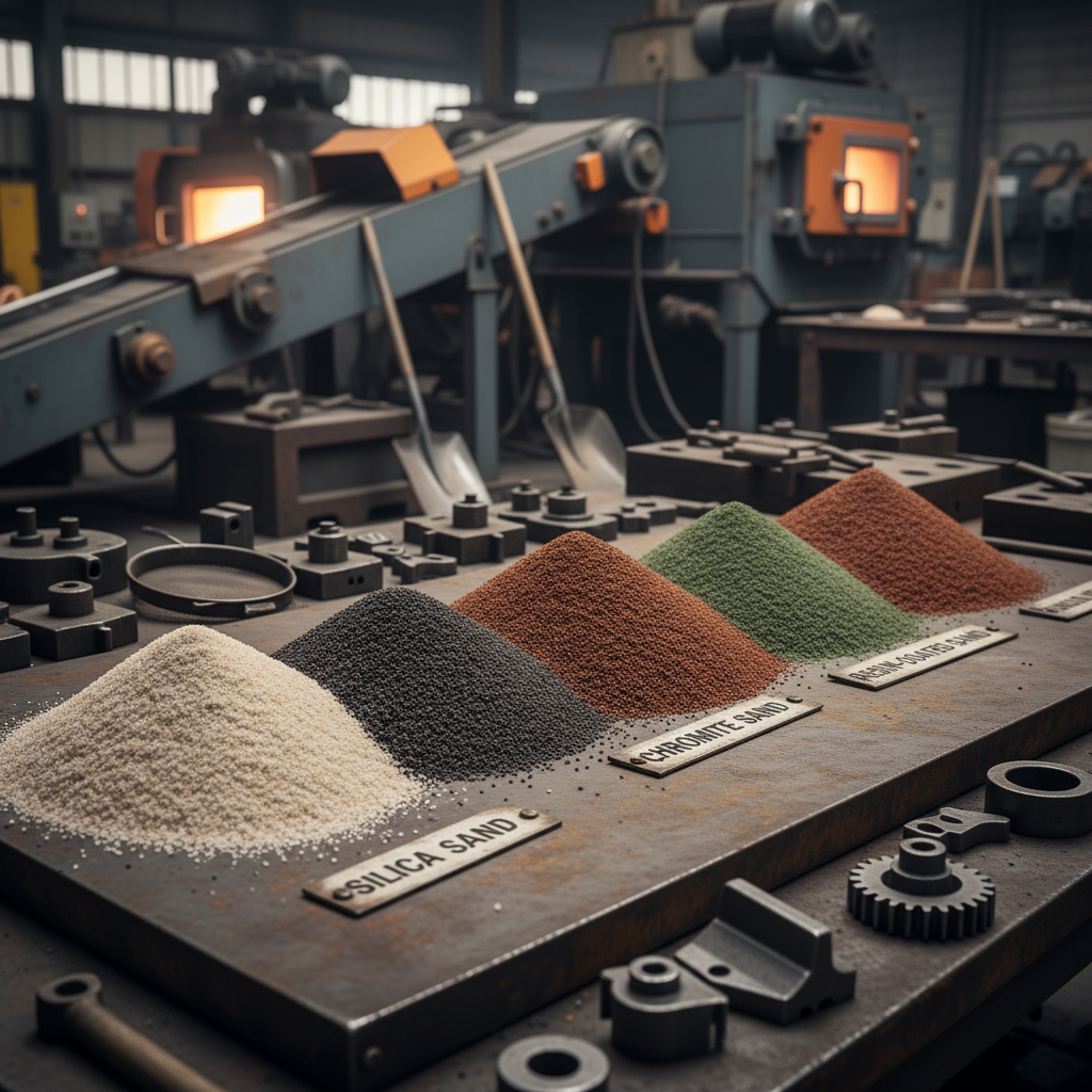Exploring the Diverse Types of Foundry Sand for Metal Casting Applications
