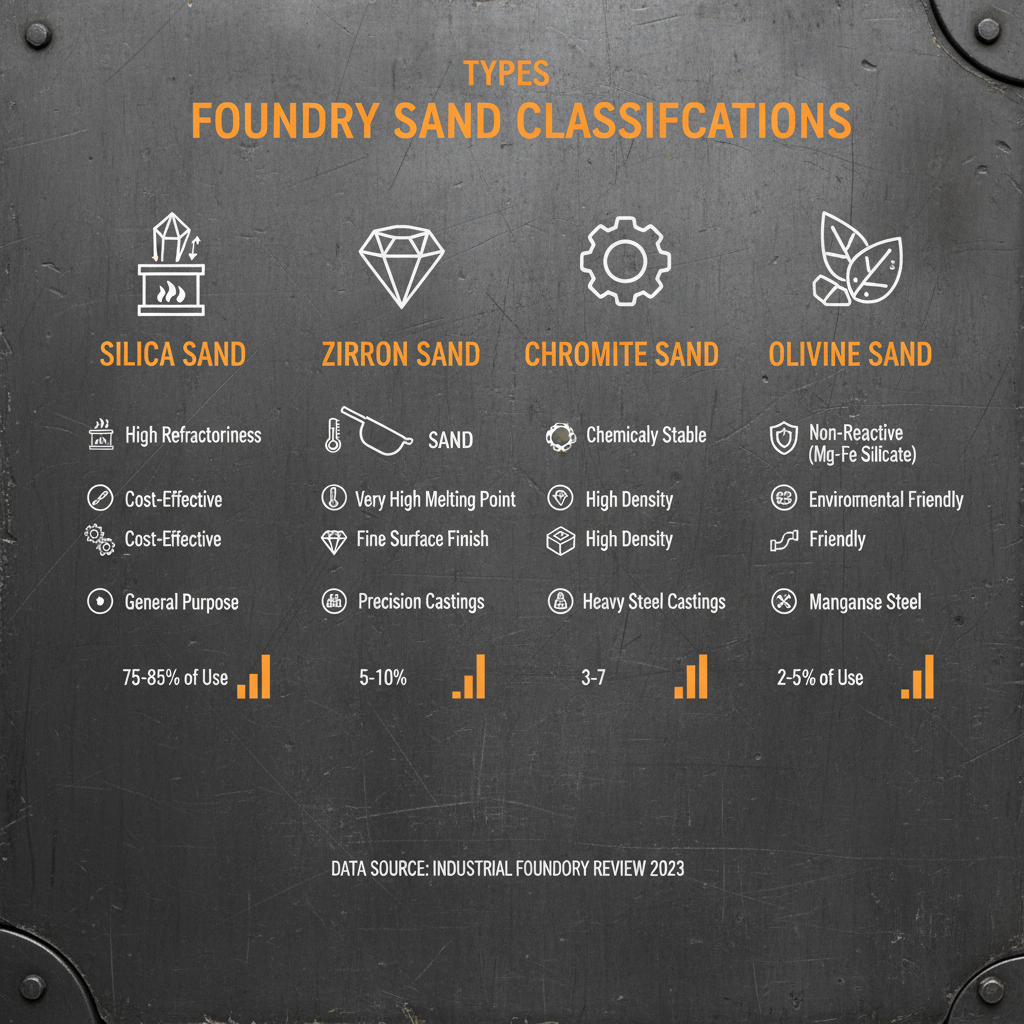 Exploring the Diverse Types of Foundry Sand for Metal Casting Applications