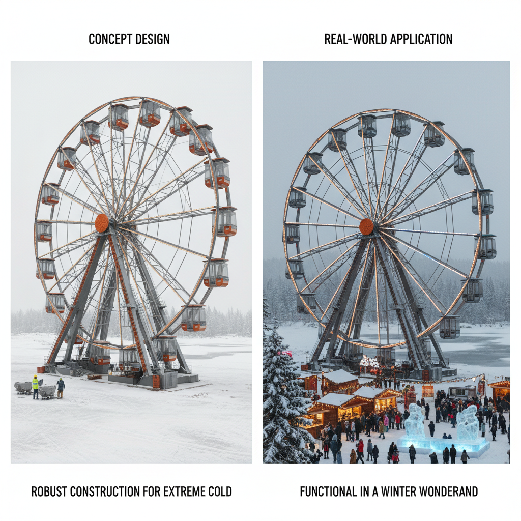 Experience the Magic of the Giant Wheel at Winter Wonderland