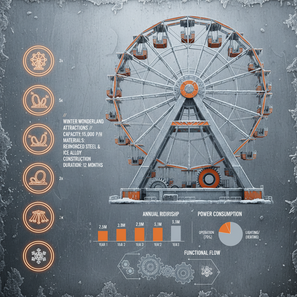 Experience the Magic of the Giant Wheel at Winter Wonderland