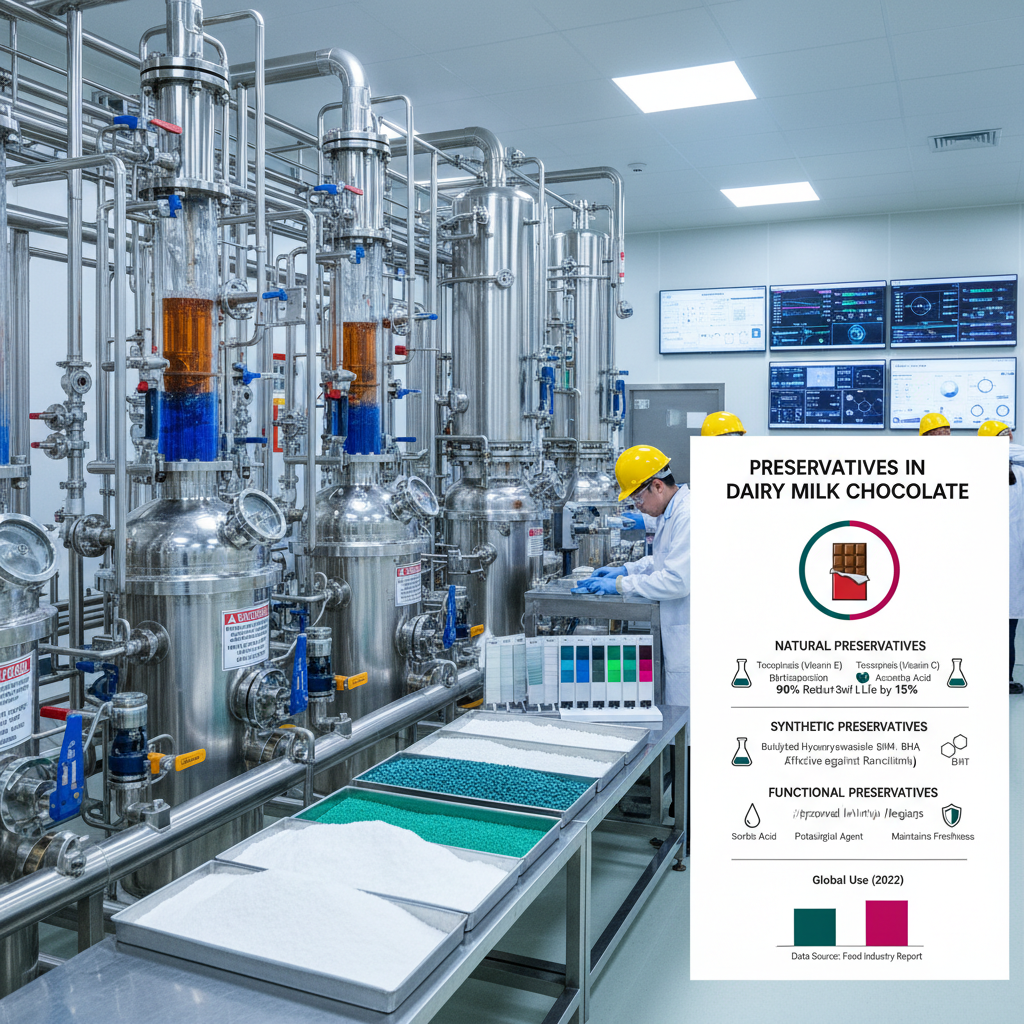 Understanding the Role of Preservatives Used in Dairy Milk Chocolate Production