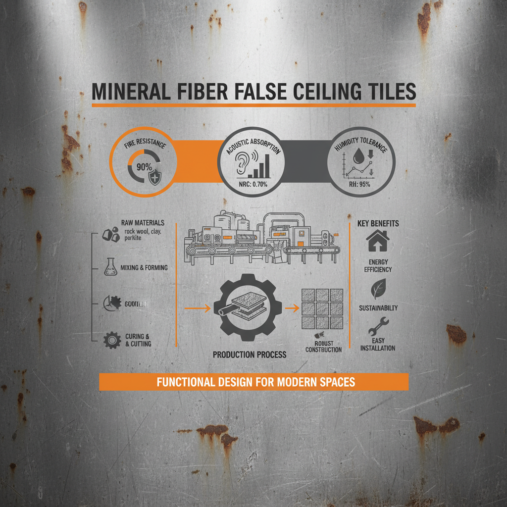Comprehensive Guide to Mineral Fiber False Ceiling Tiles for Enhanced Acoustics