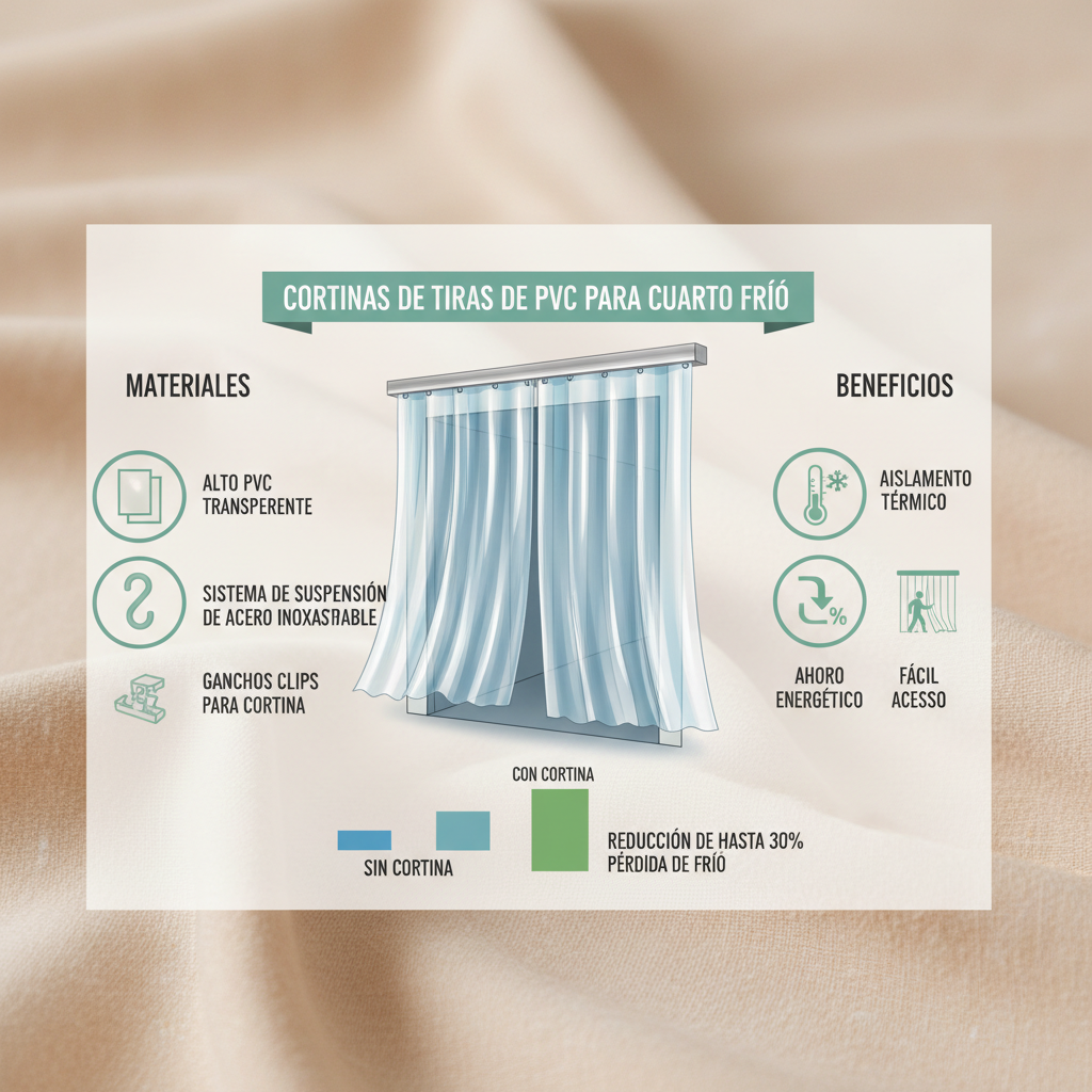 Optimize Cold Room Efficiency with PVC Strip Curtains cortinas de tiras de pvc para cuarto frío