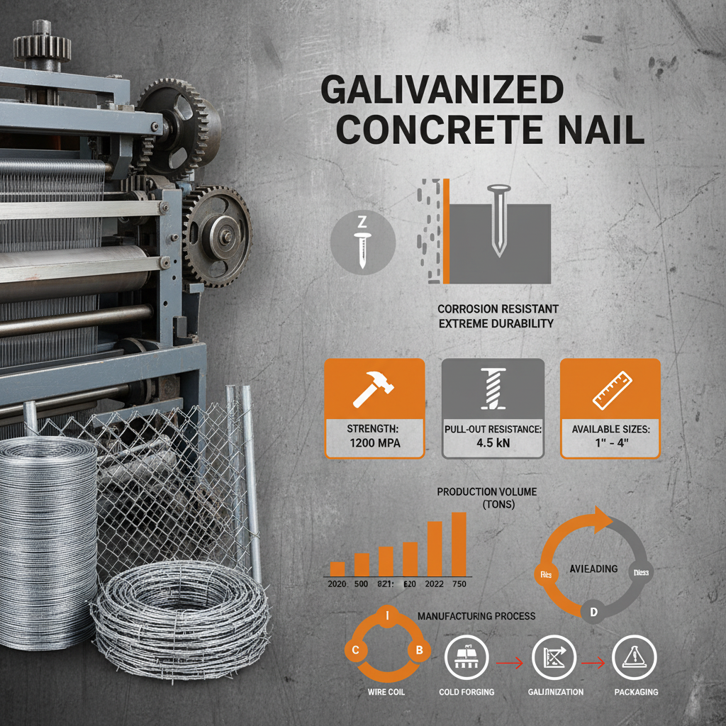 Comprehensive Guide to Utilizing Galvanized Concrete Nails for Robust Fastening