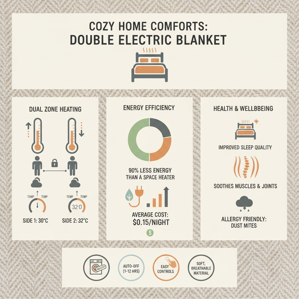 Choosing the Perfect Electric Blanket Double for Ultimate Cozy Warmth