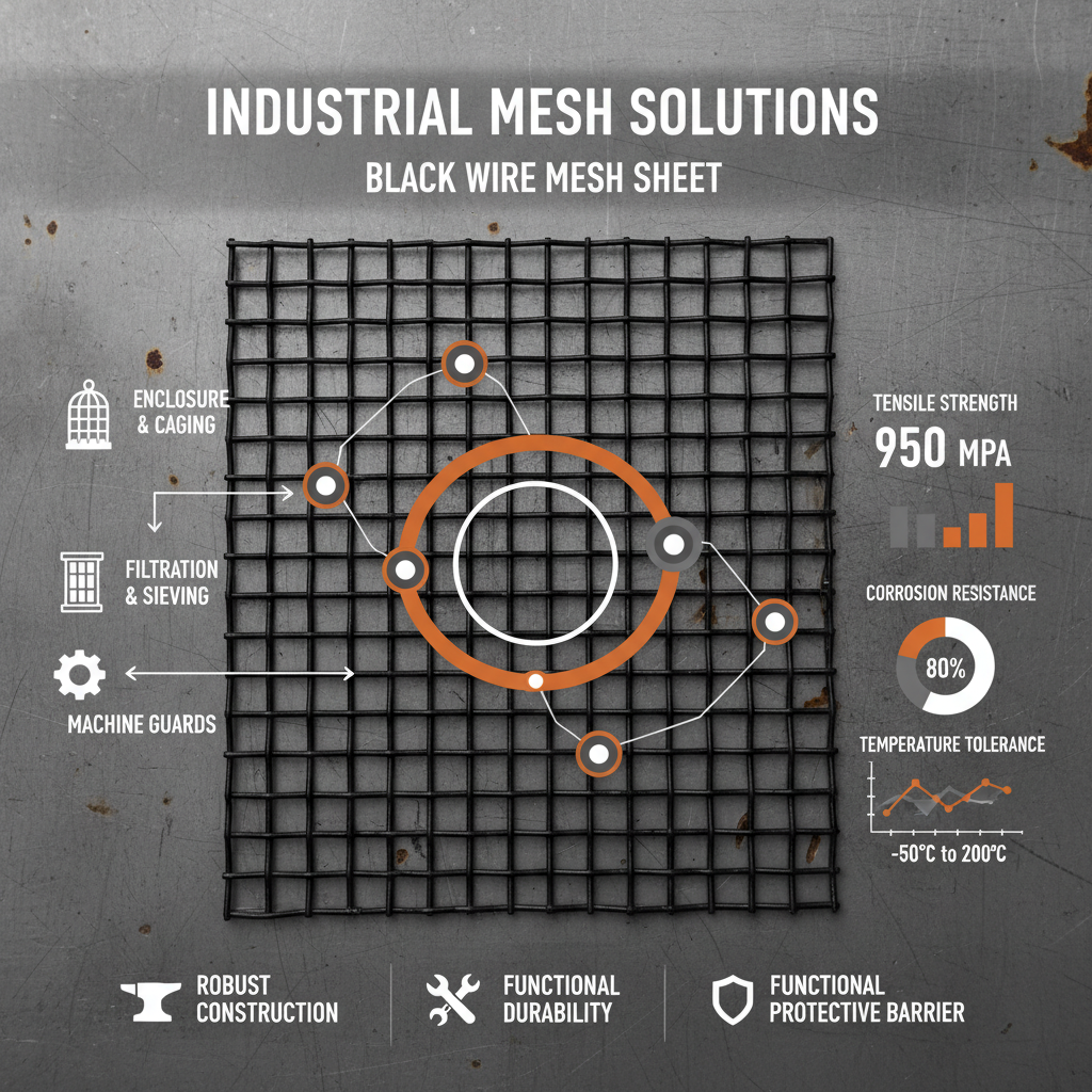 Comprehensive Guide to Black Wire Mesh Sheet Applications and Selection