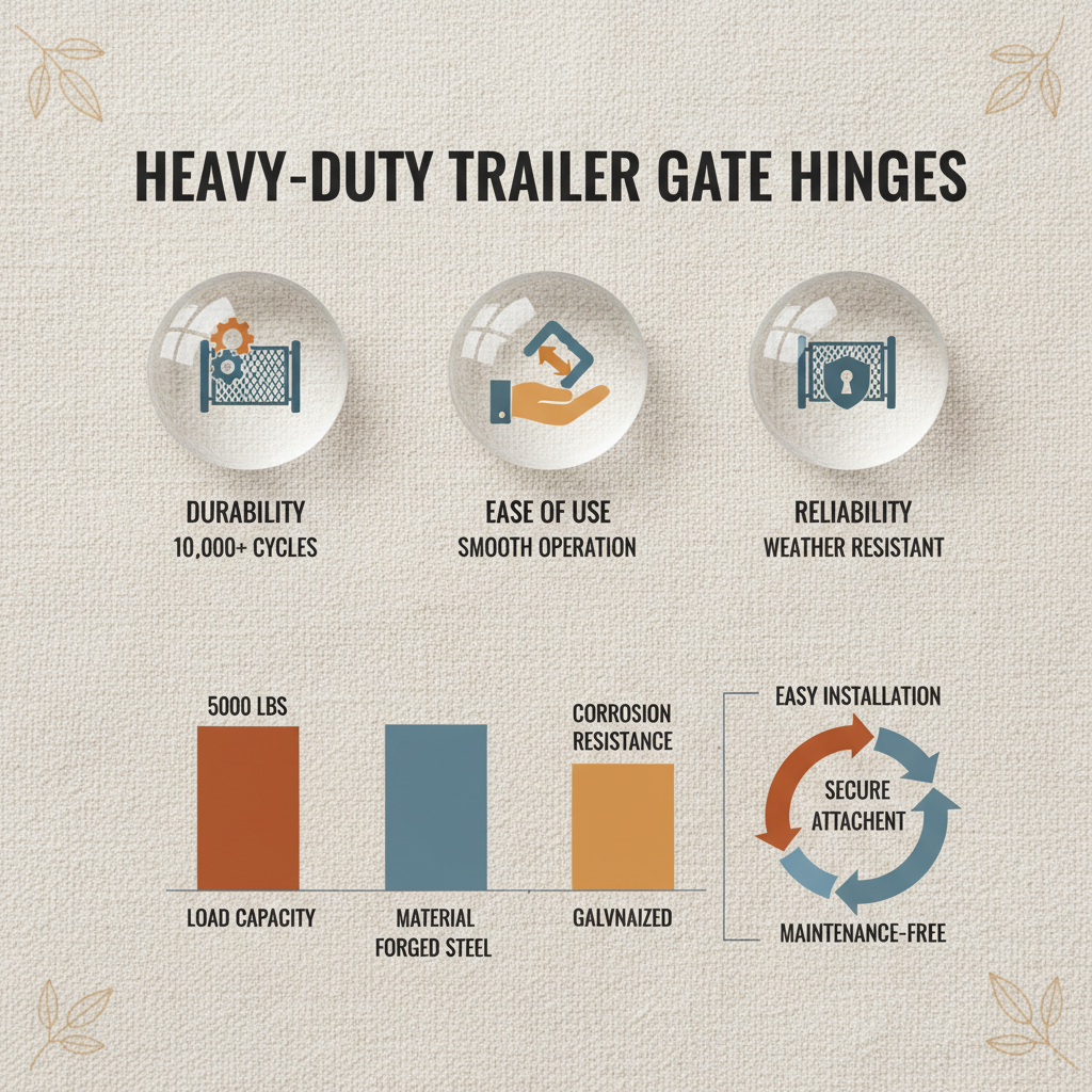 Comprehensive Guide to Selecting Durable Heavy Duty Trailer Gate Hinges Comprehensive Guide to Selecting Durable Heavy Duty Trailer Gate Hinges