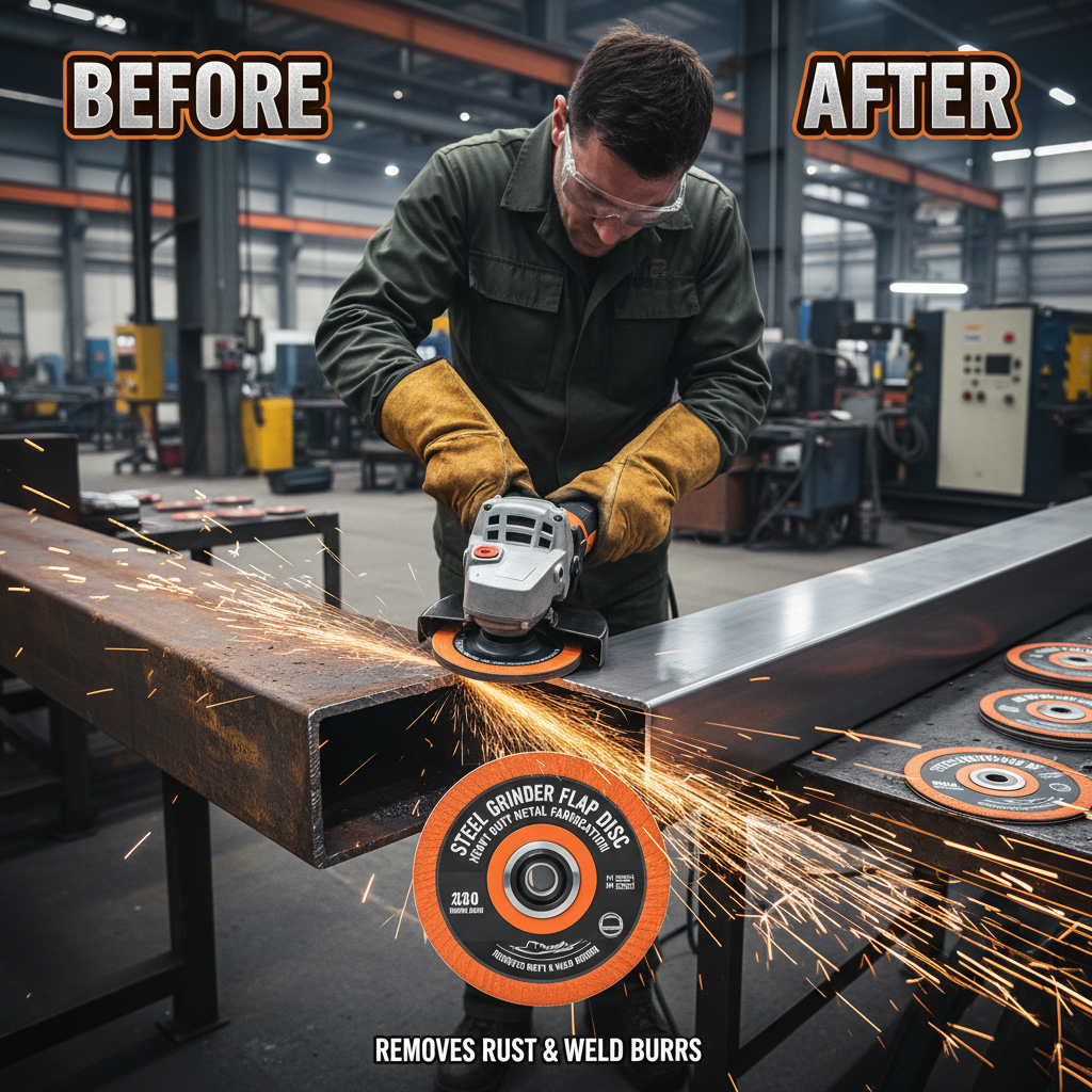 Comprehensive Guide to Selecting the Right Flap Discs for Steel Applications