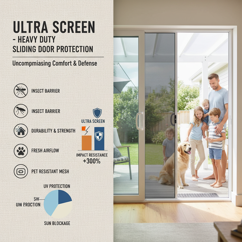Choosing the Right Heavy Duty Sliding Door Screen for Home Protection