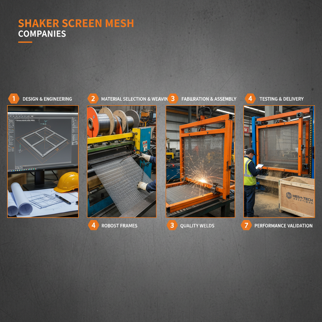 Navigating Shaker Screen Mesh Companies for Optimal Solids Control Solutions