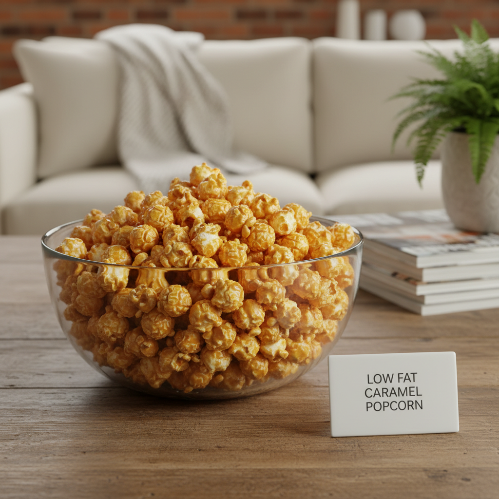 Indulge in Delicious Low Fat Caramel Popcorn A Guilt Free Treat