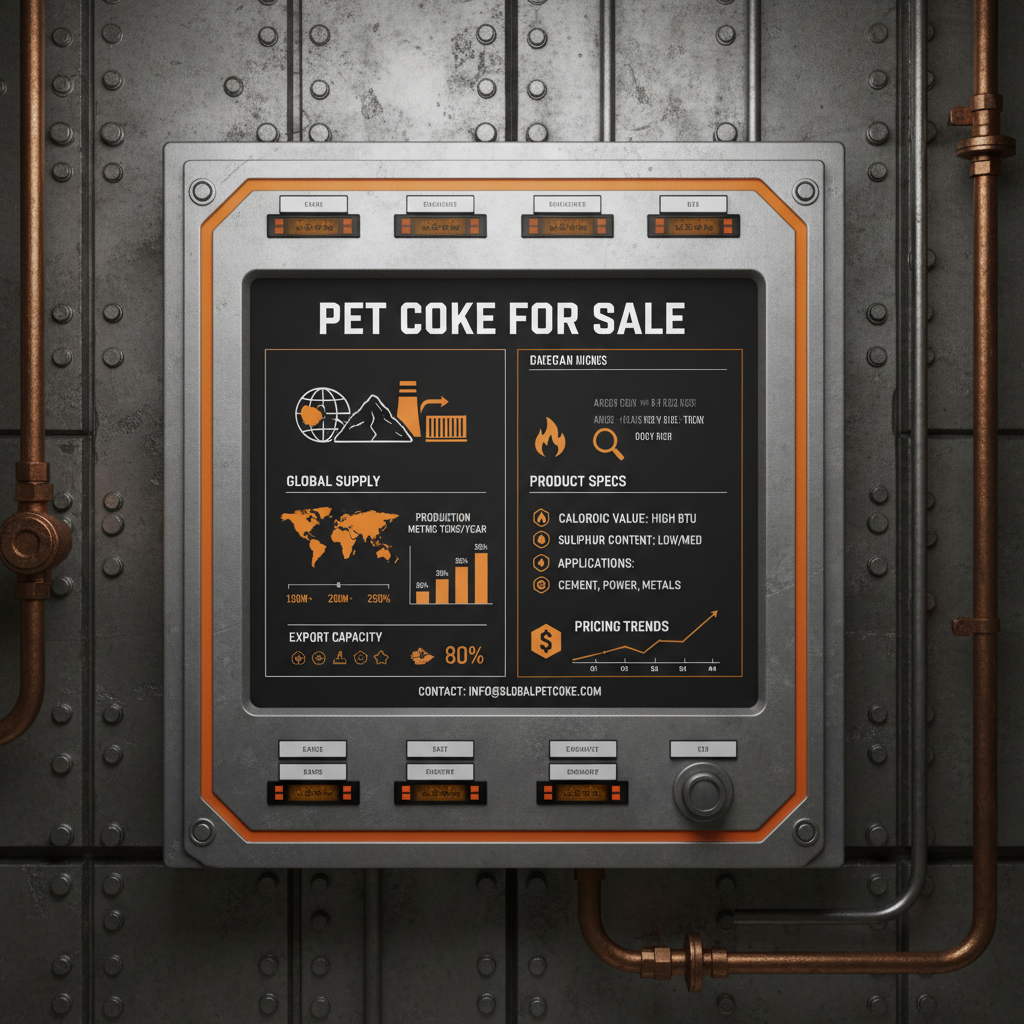 Comprehensive Guide to Pet Coke for Sale Applications and Quality Considerations