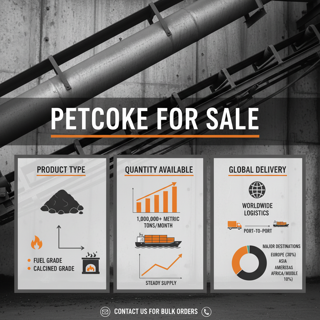 Comprehensive Guide to Petcoke for Sale and Industrial Applications