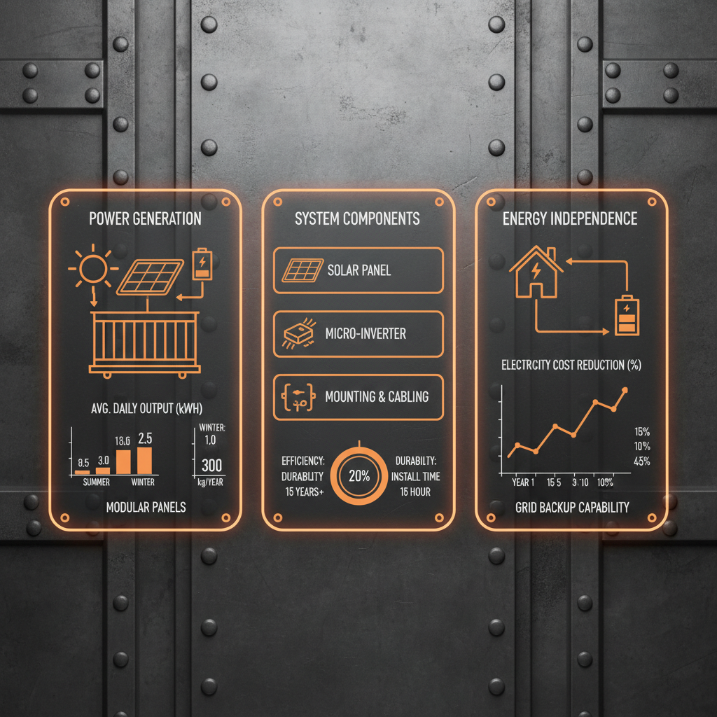 Harnessing Solar Energy On Your Balcony For Sustainable Power Generation