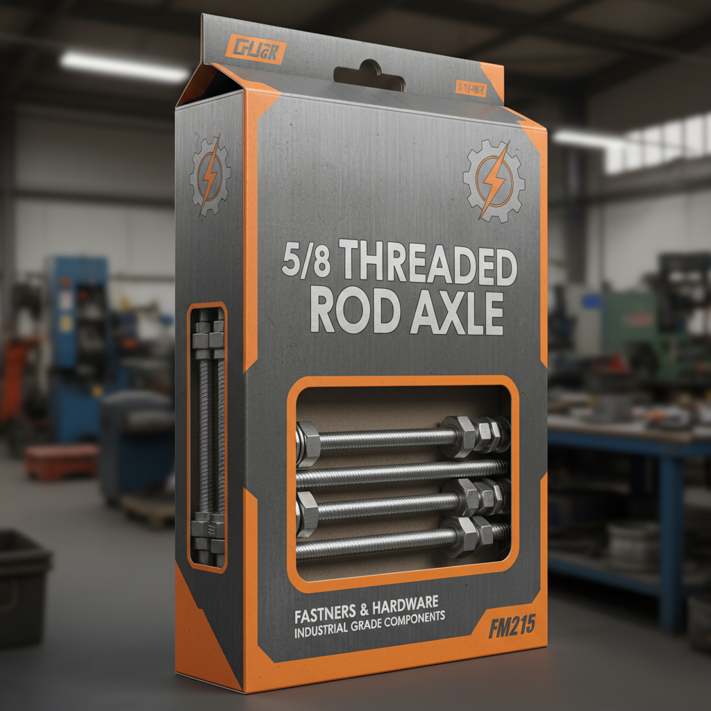 Comprehensive Guide to the 5/8 Threaded Rod Axle for Industrial Applications