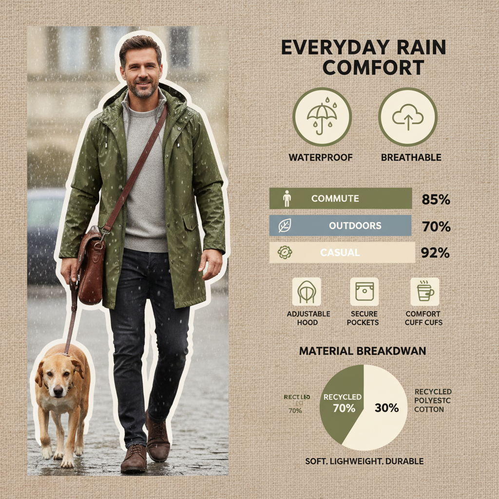 The Ultimate Guide to Choosing the Perfect Mens Olive Raincoat