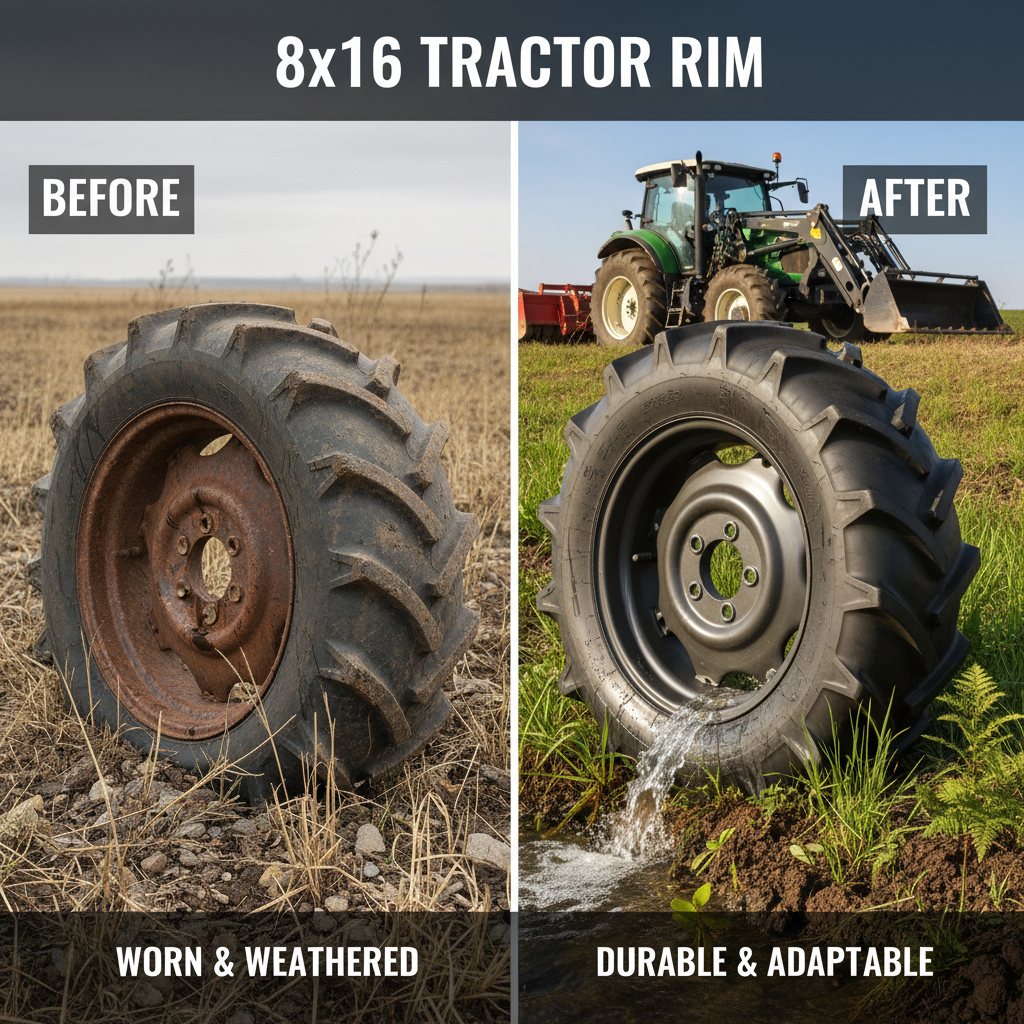 Comprehensive Guide to 8x16 Tractor Rim Selection and Maintenance