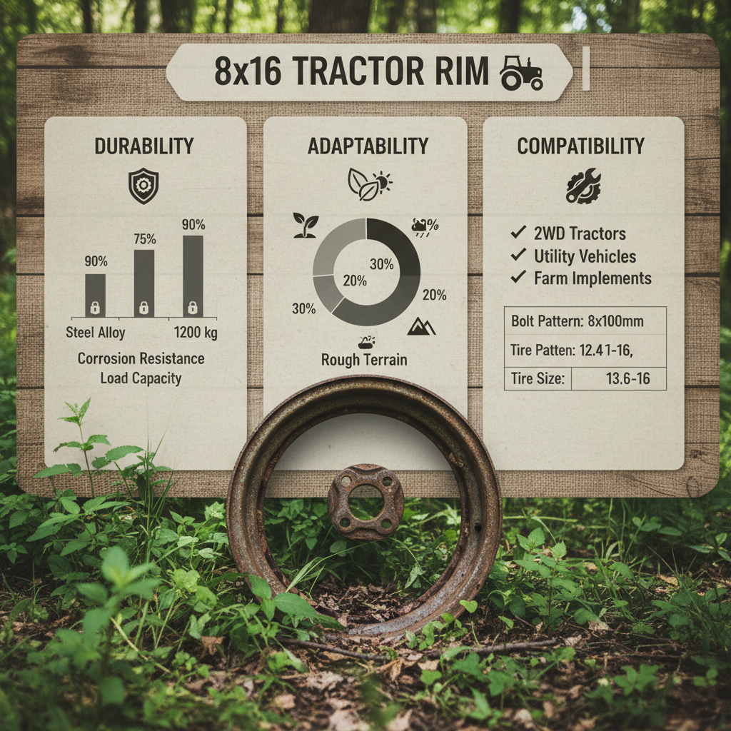 Comprehensive Guide to 8x16 Tractor Rim Selection and Maintenance