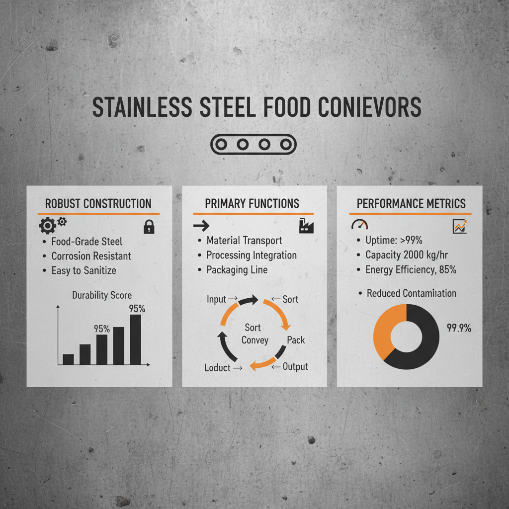 Comprehensive Guide to Stainless Steel Food Conveyors for Optimal Hygiene