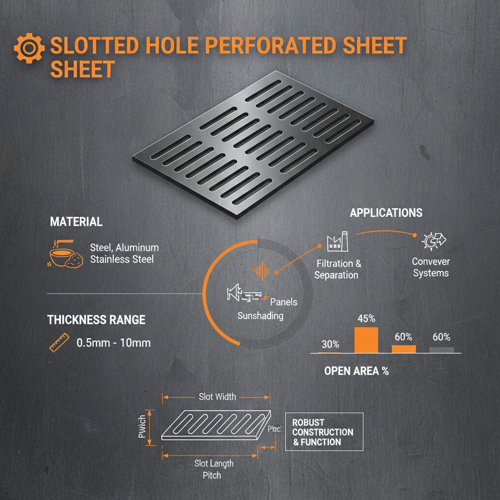 Exploring Slotted Hole Perforated Sheet Applications and Manufacturing Processes