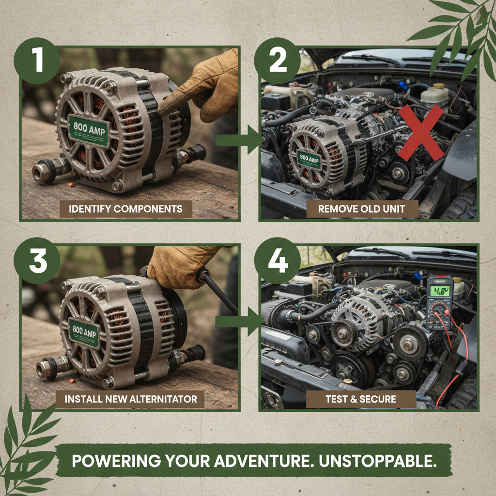 The Power and Performance of an 800 Amp Alternator for Demanding Applications