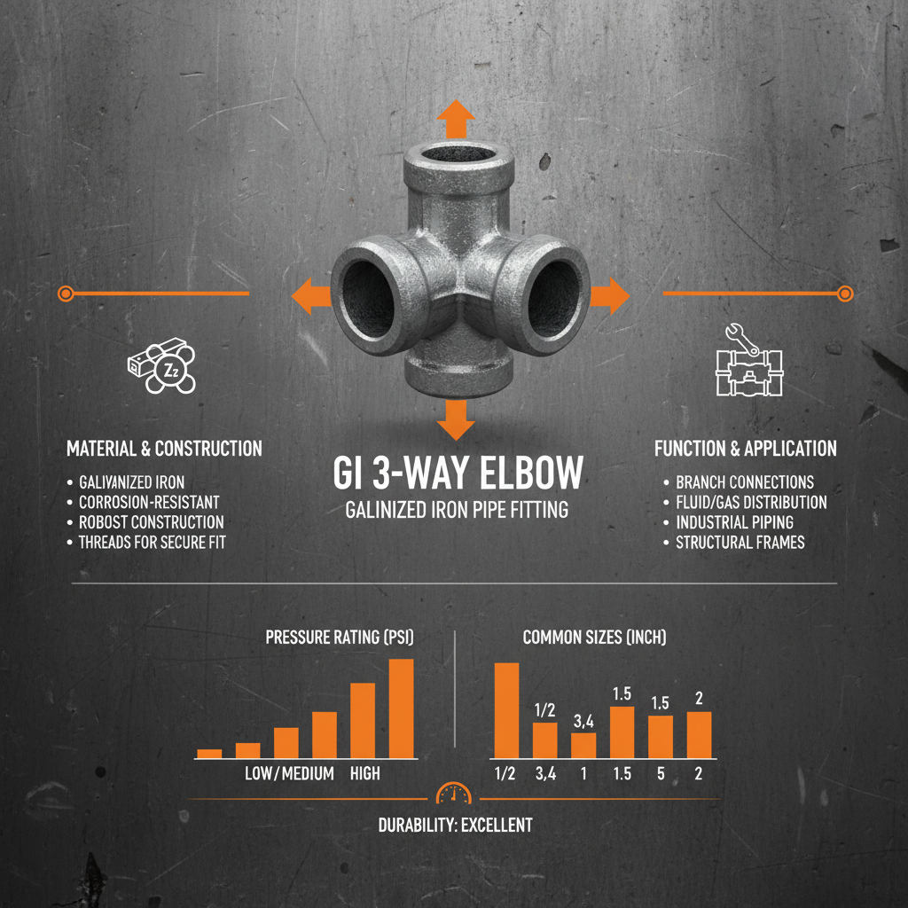 Exploring the Adaptability of the GI 3 Way Elbow for Piping Systems