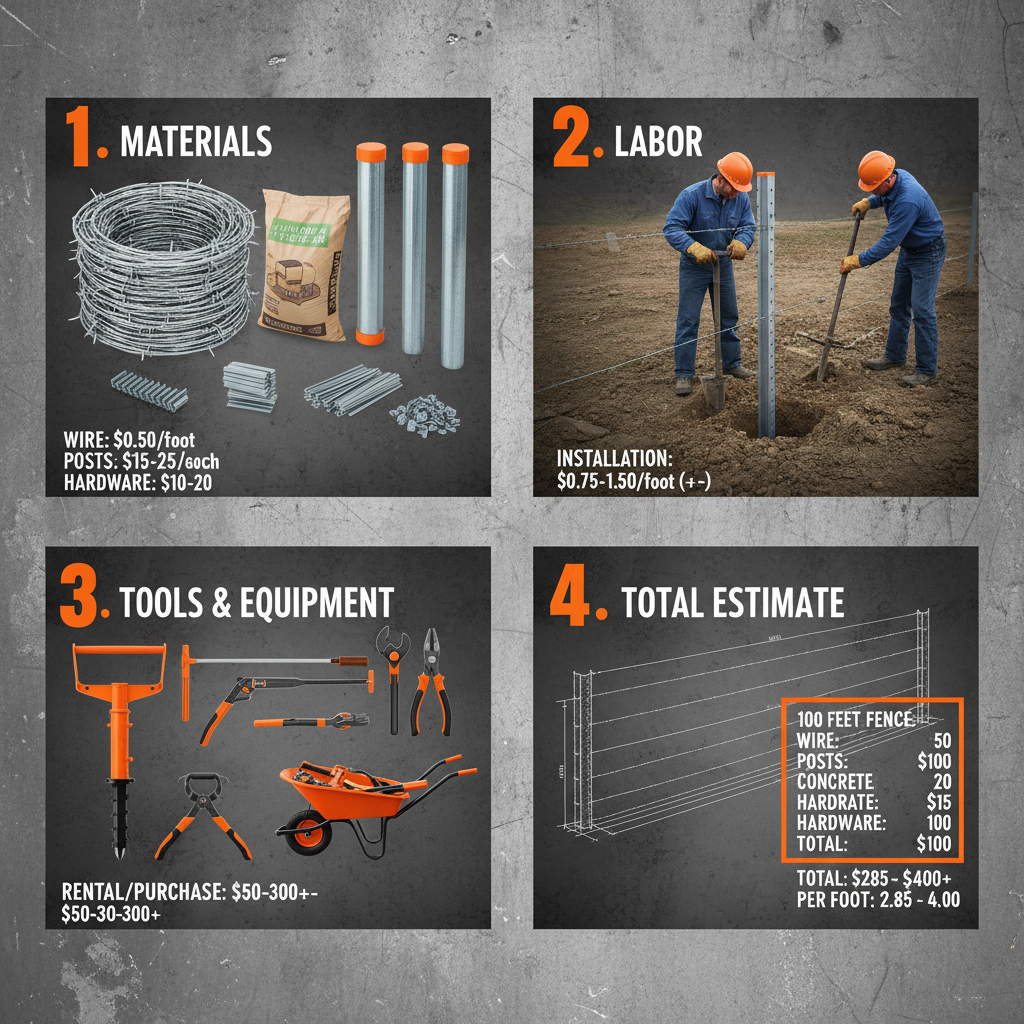 Comprehensive Guide to Barbed Wire Fence Cost and Installation Factors Comprehensive Guide to Barbed Wire Fence Cost and Installation Factors