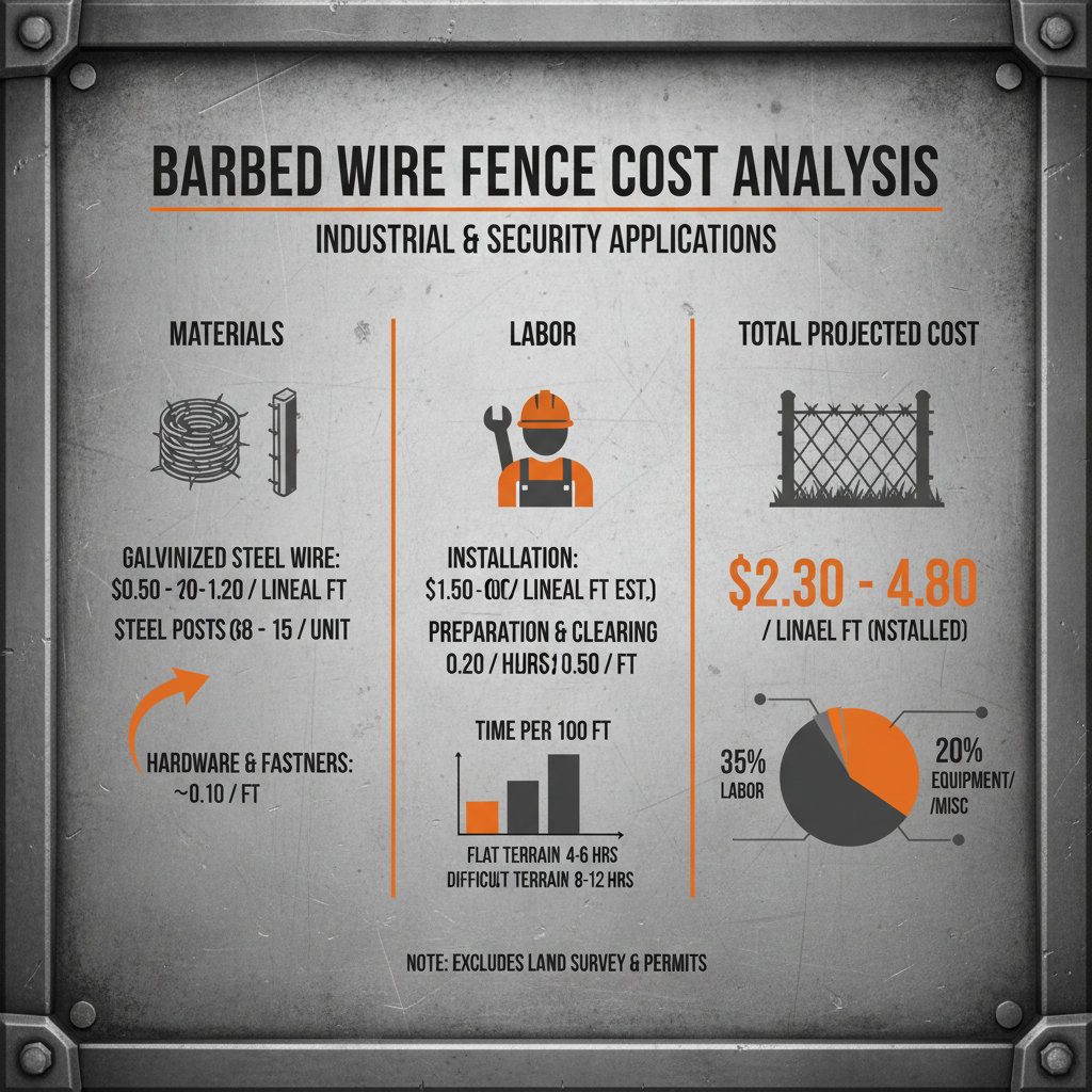 Comprehensive Guide to Barbed Wire Fence Cost and Installation Factors Comprehensive Guide to Barbed Wire Fence Cost and Installation Factors